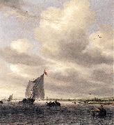 RUYSDAEL, Salomon van Seascape af oil painting picture wholesale
